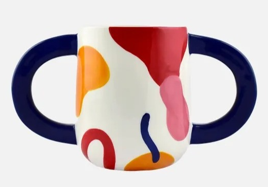 Plant Pot Paulina, Hand-Painted Ceramic Planter
