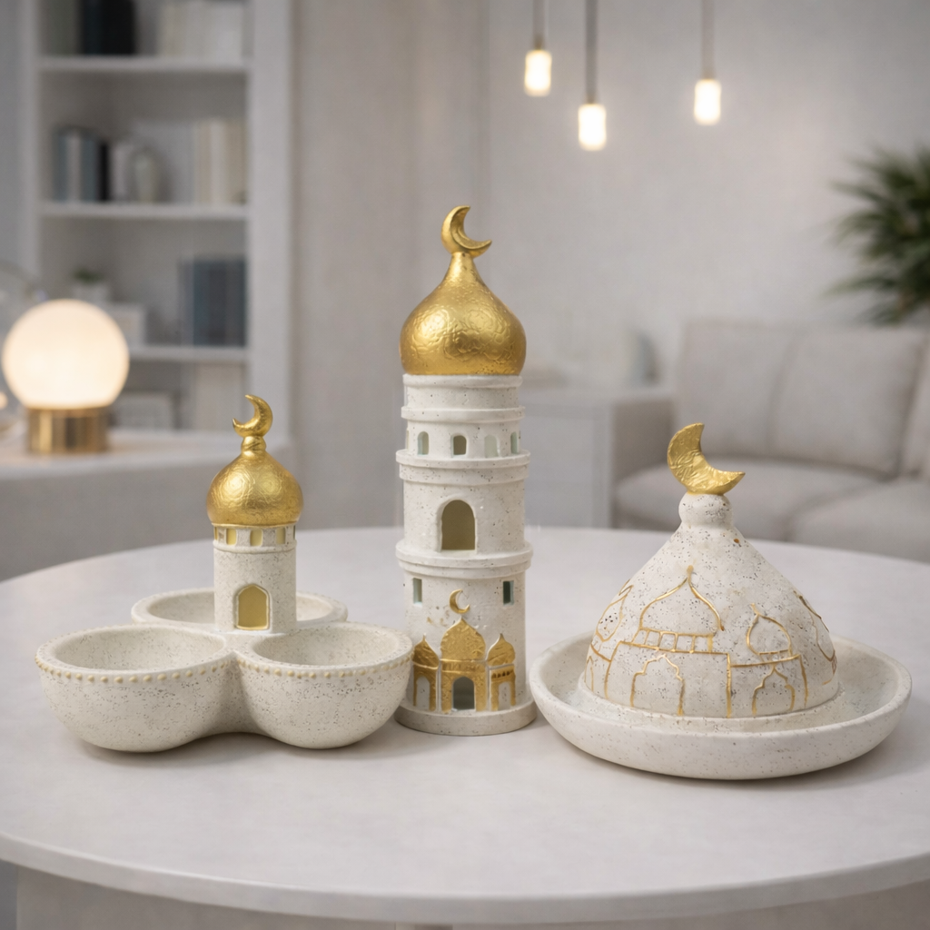 Serving Plate with Mosque