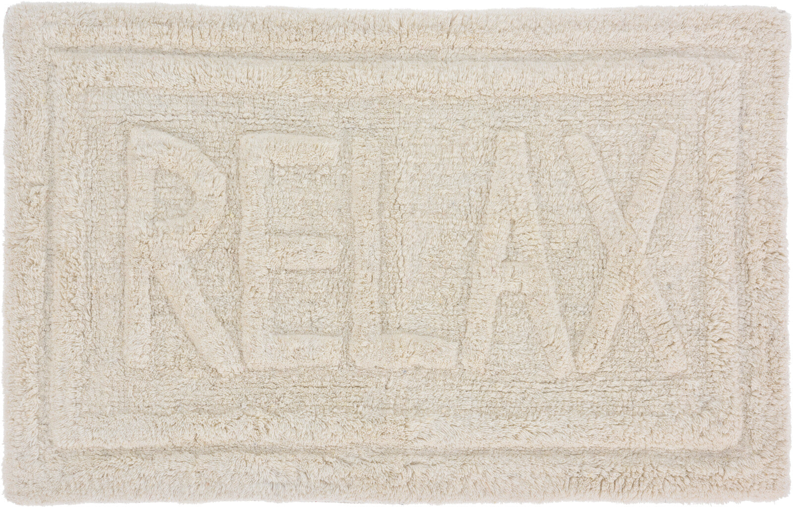 Bathroom Mat Tufted - 100% Cotton, 45x75 cm