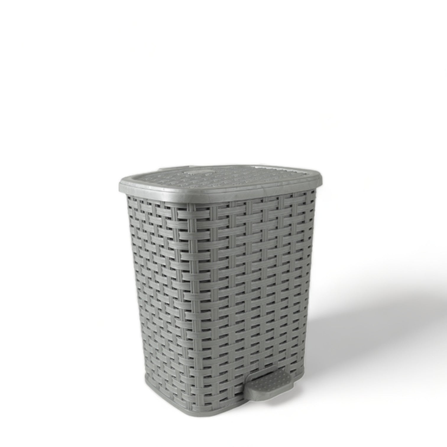 Rattan Style Pedal Dustbin