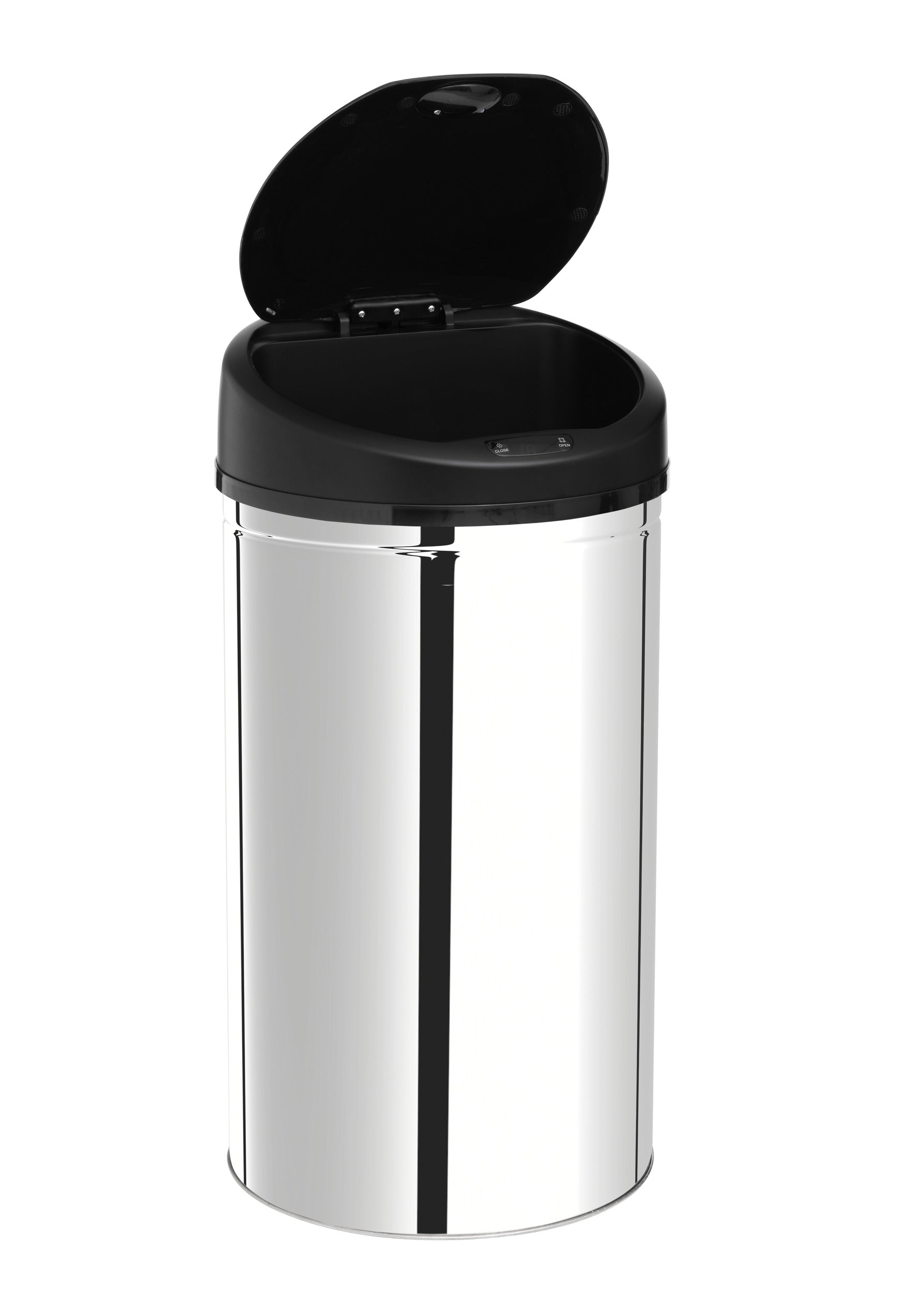 Sensor Bin 57L Stainless Steel, Automatic Opening