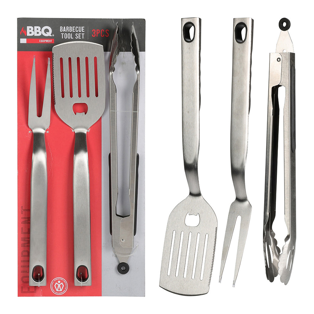 Bbq Tools Set 3Pcs