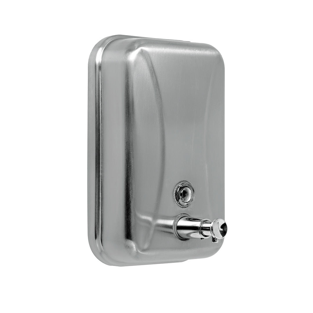 Stainless Steel Soap Dispenser Silver 1000ml Bathroom Accessory