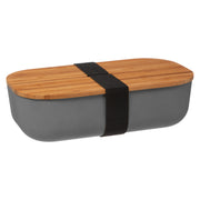 Grey Bamboo Lunch Box 20cm