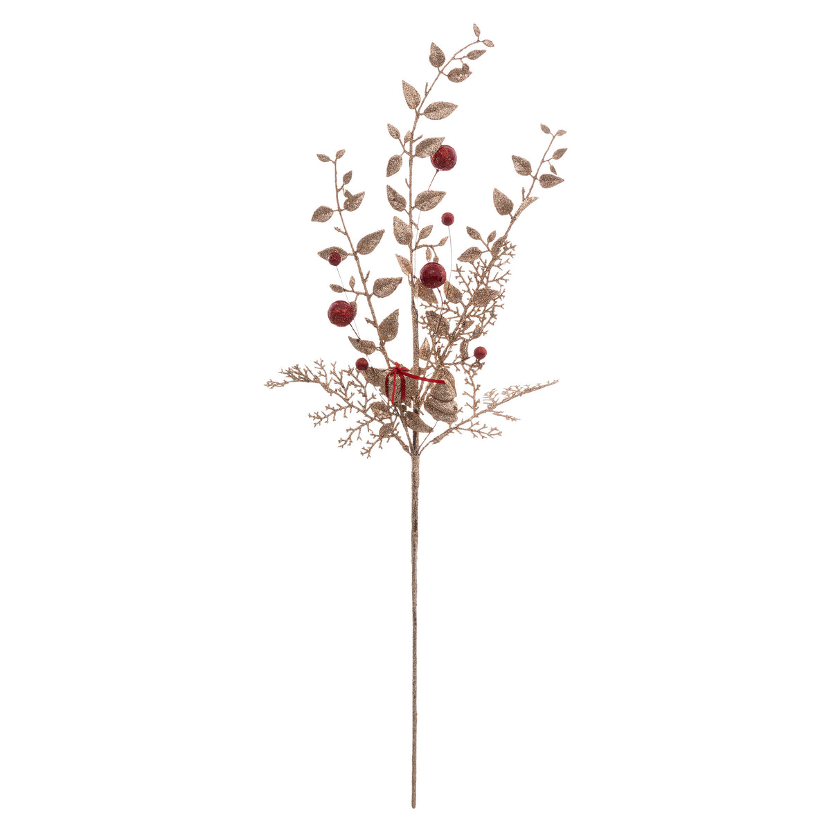 Gold Composite Branch Christmas Decoration