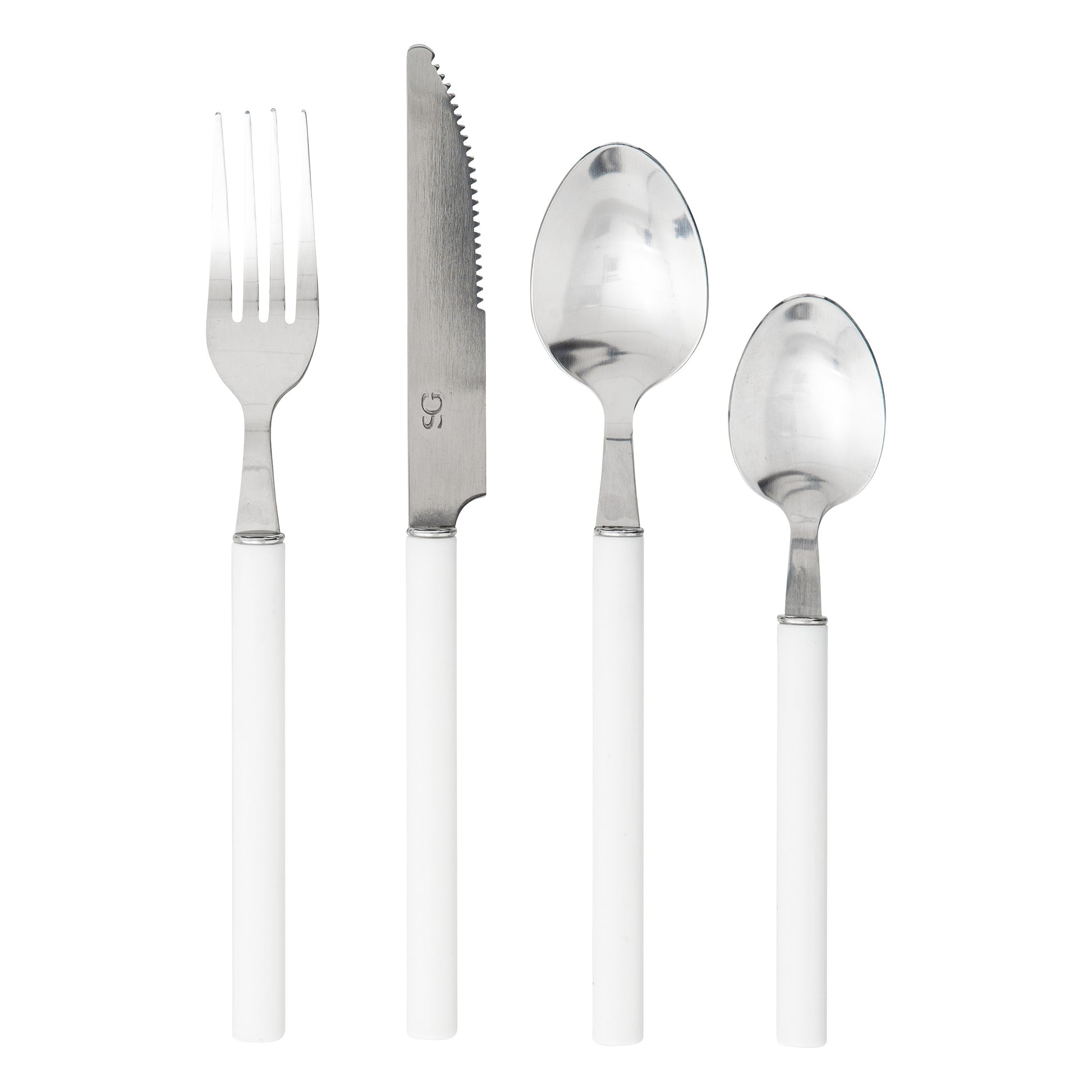 CUTLERY 24PCS INDONESIE WHITE