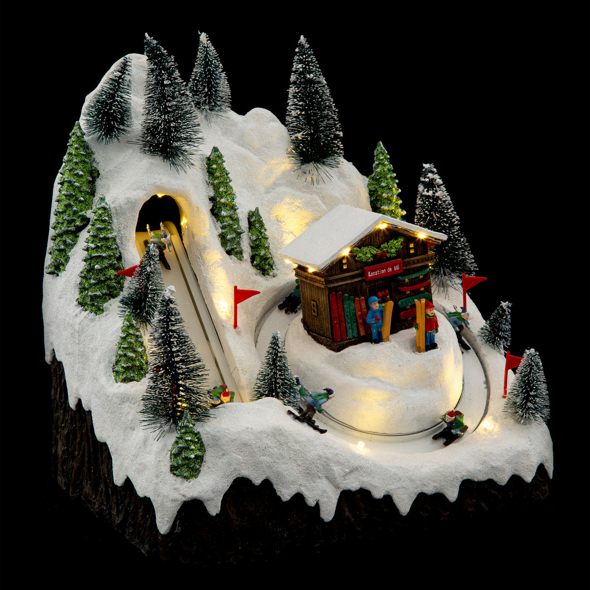 Ski Rent Village Christmas Ornament