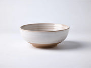 Sandy Spiral Bowl, Glazed Pottery, Decorative Tableware, 16 cm