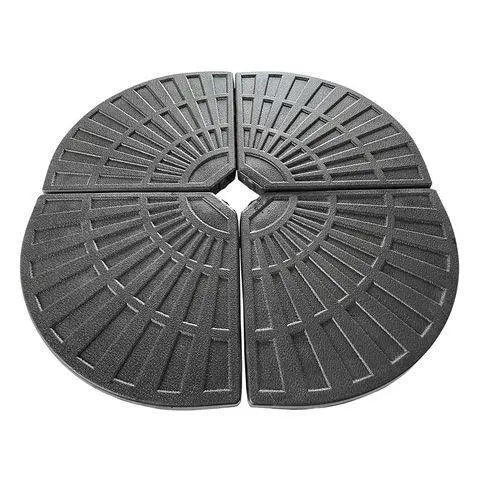 Concrete Sector Umbrella Base for Hanging Umbrella