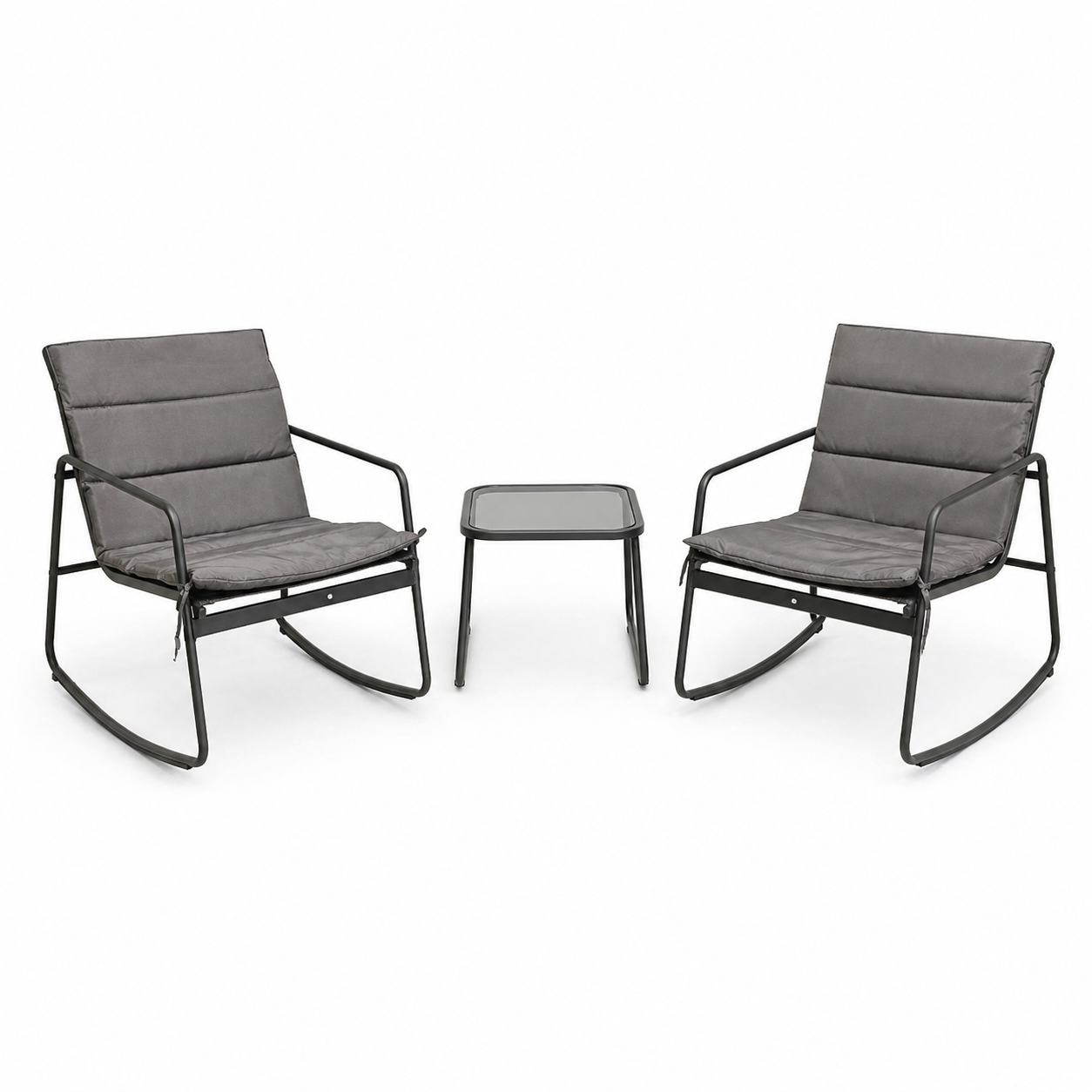 Rocking Chair Set with Side Table