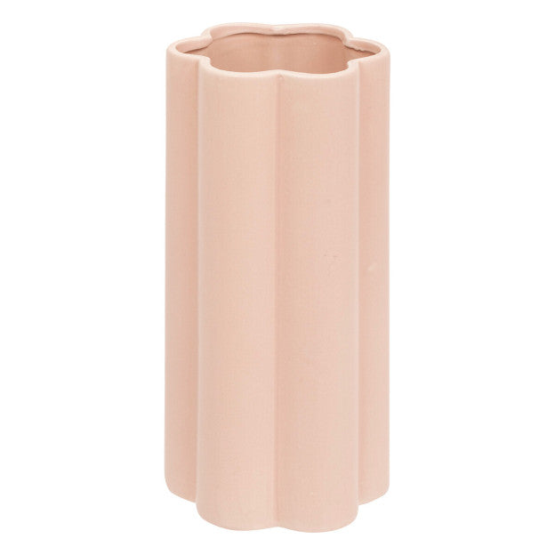 Pink Flower Ceramic Vase - Romantic Home Decor