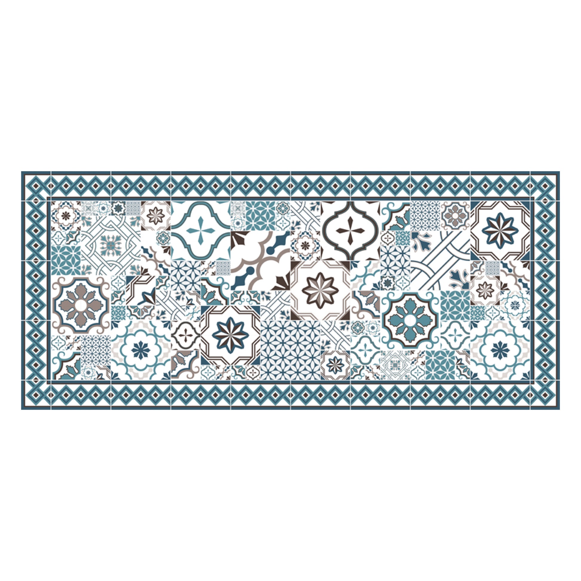 Vinyl Rug Mosaiq – Stylish PVC Mat for Home