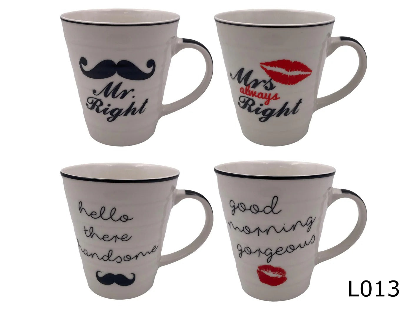 Porcelain Mug Mr. & Mrs. Design