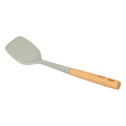 Spatula Horizon 34 cm – Beech Wood Handle & Green Silicone
