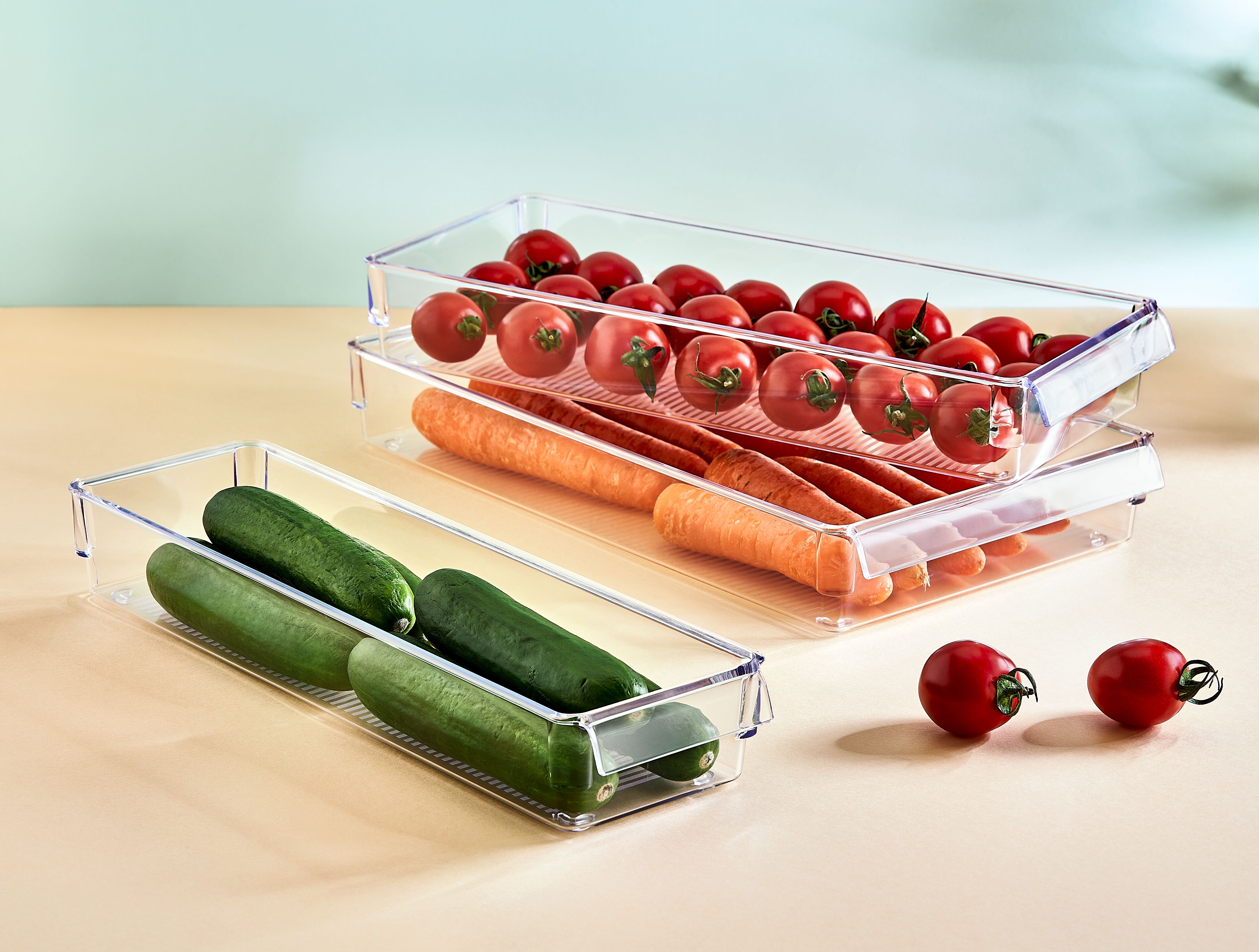 Clear Organizer - Modern Acrylic Storage Solution