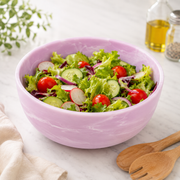 Resin Salad Bowl – 24 × 24 × 8.6 cm