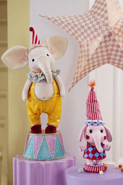 Elephant Polyester With Ring, Hat - 70cm Christmas Ornament