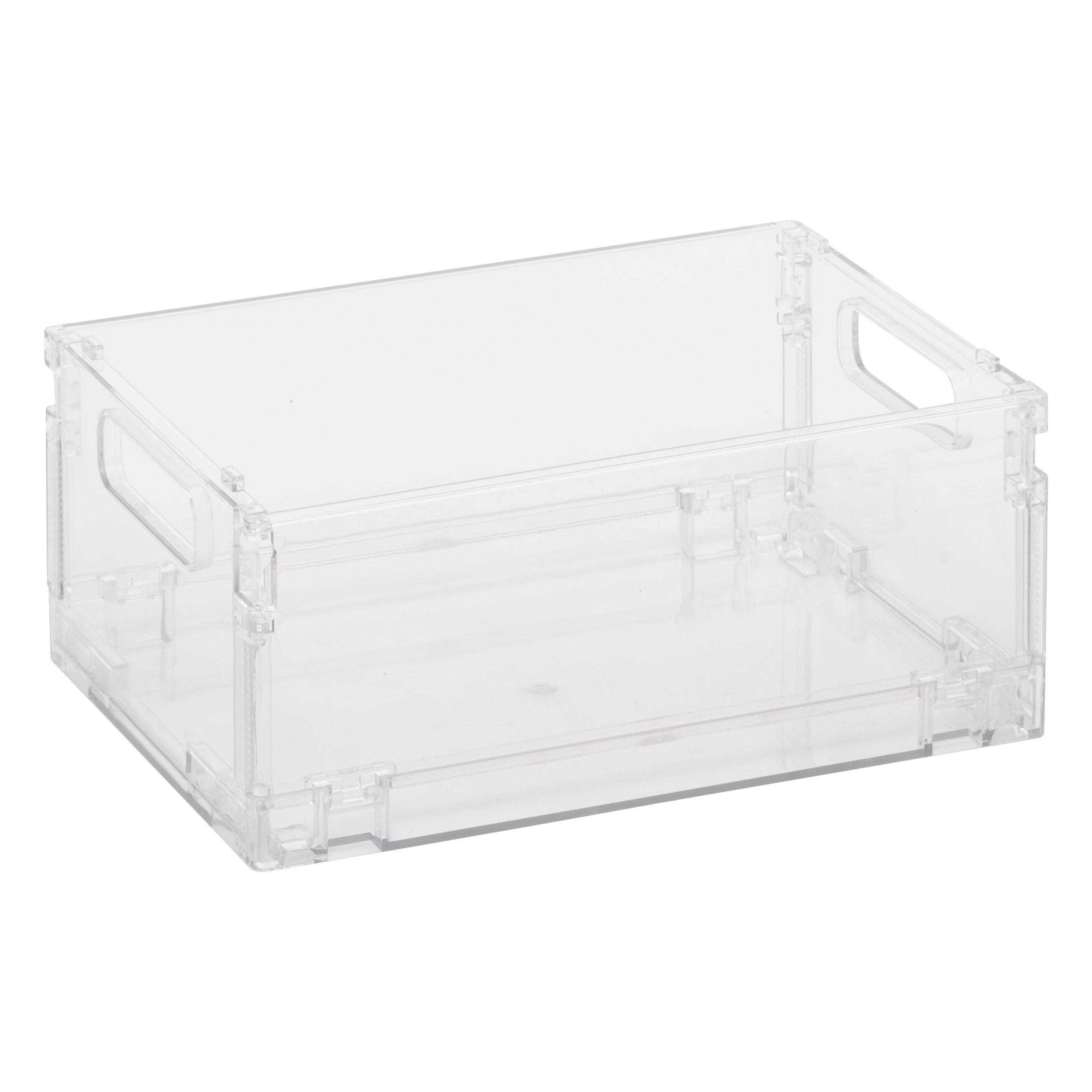 Fold'n Box folding box - Clear PET folding storage box, 3 sizes