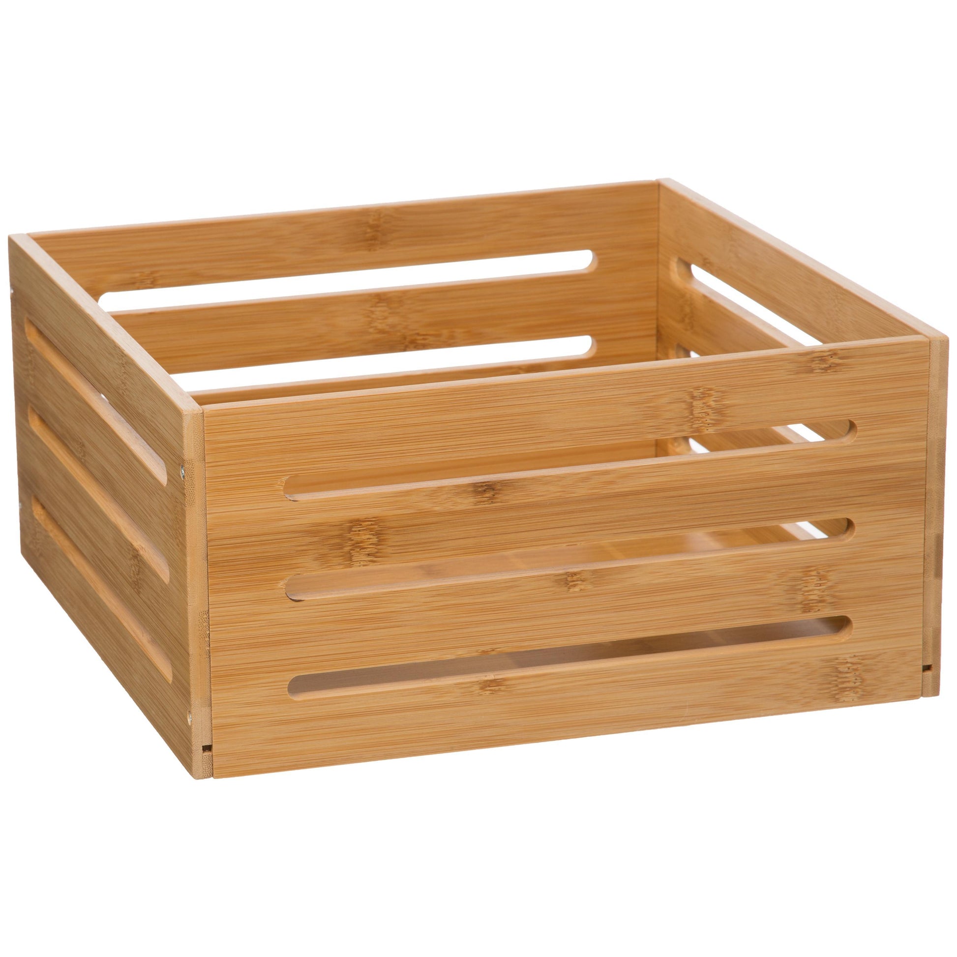 Box Full Bamboo - Beige Storage Solution