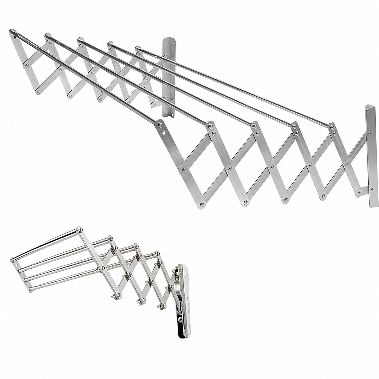 Folding Aluminum Drying Rack