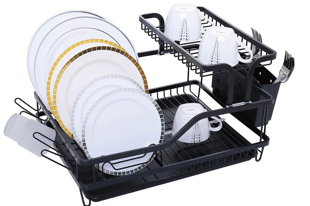 Aluminum 2-Level Rust-Proof Dish Rack