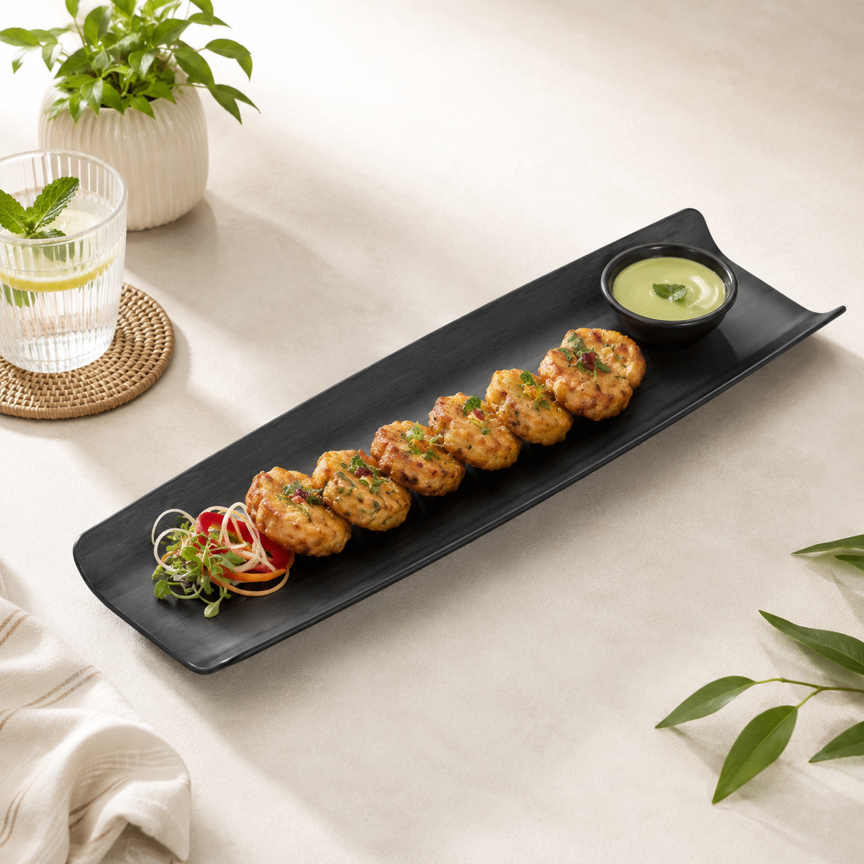 Presentation Extra Long Plate 53 cm