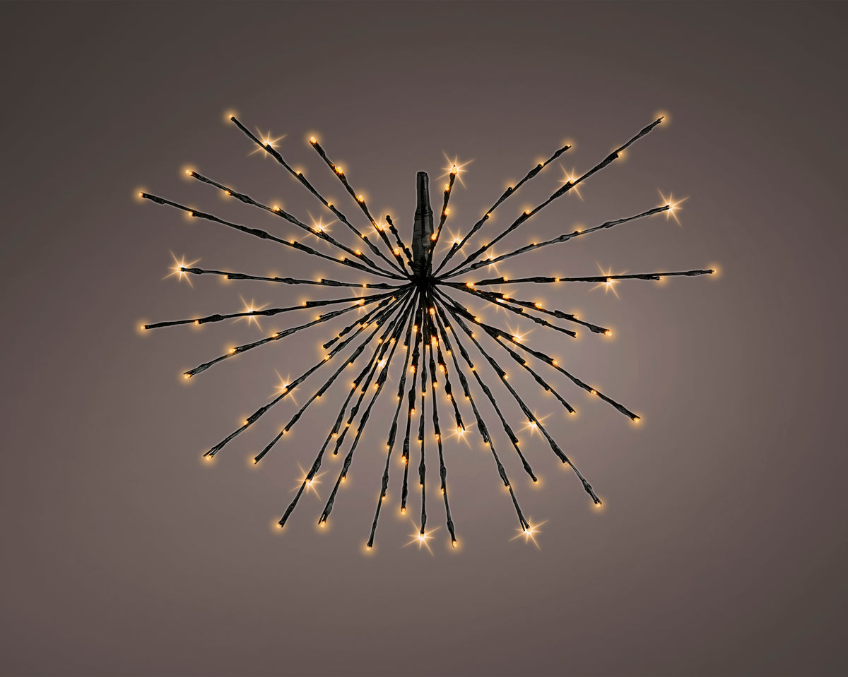 LED Polestar Flashing Effect Outdoor Starburst Light, Warm 5mm