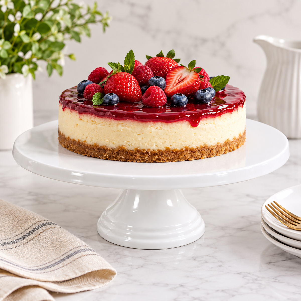 Porcelain Cake Stand 30 cm