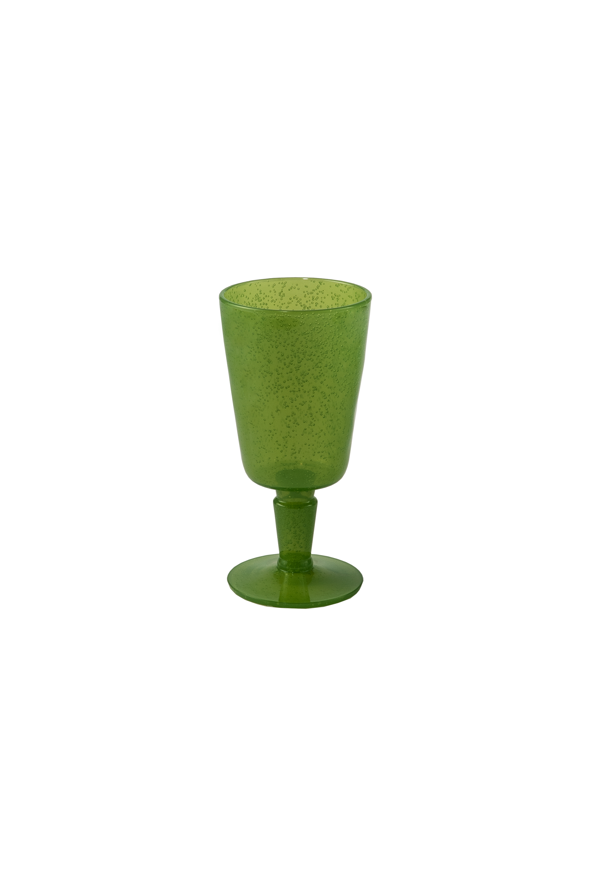 SYNTH GOBLET - Light Pistach Acrylic, 15.5 H x 8 D cm
