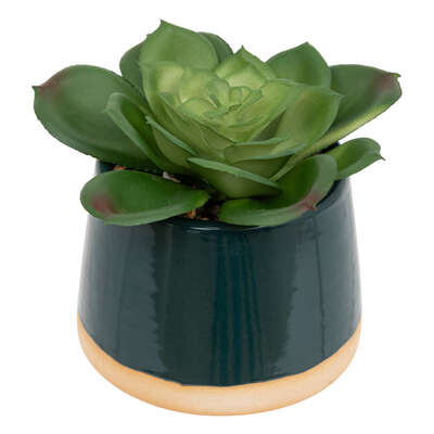 Ceramic Pot Reactive Glaze