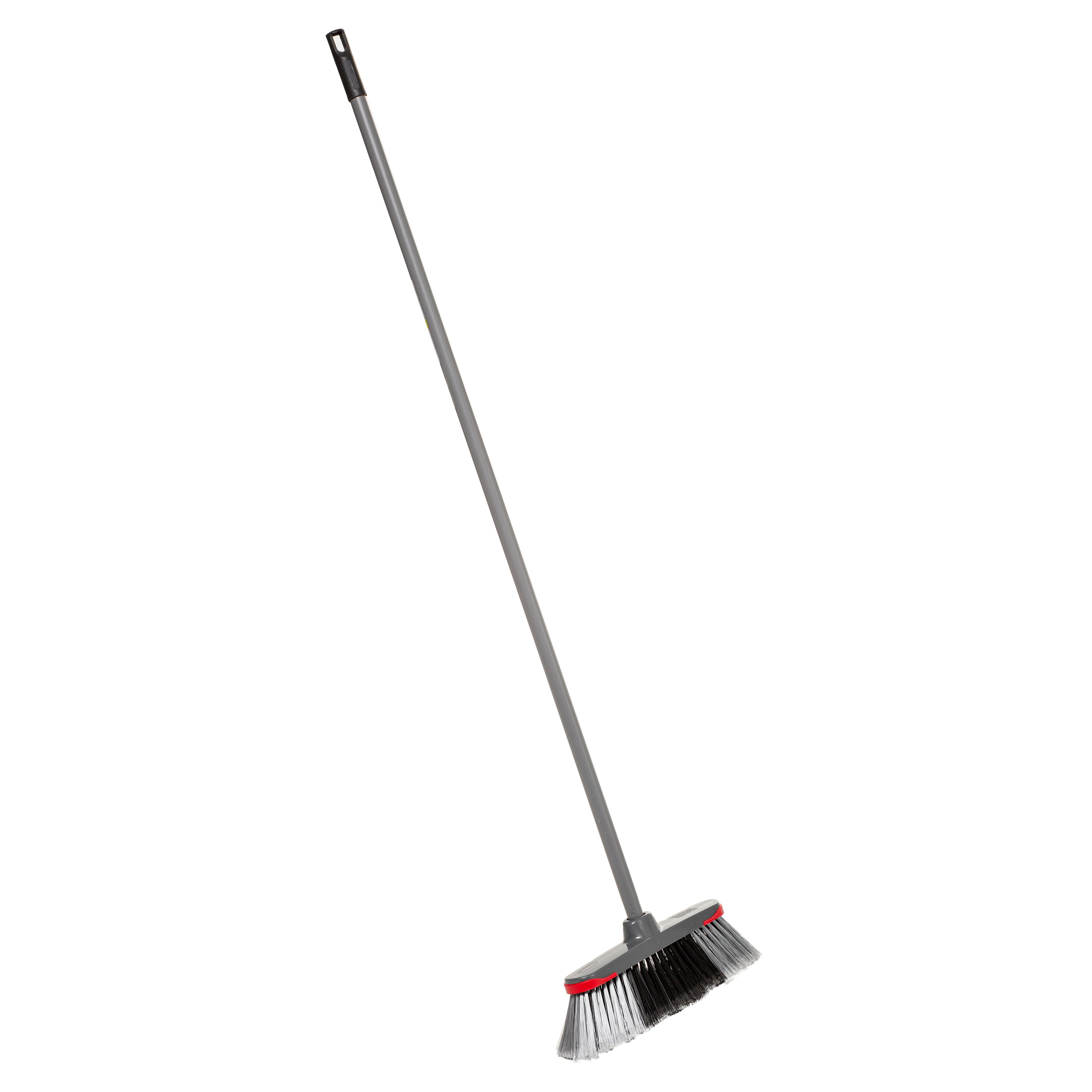 Antishock Broom with Shock-Absorbing Edges
