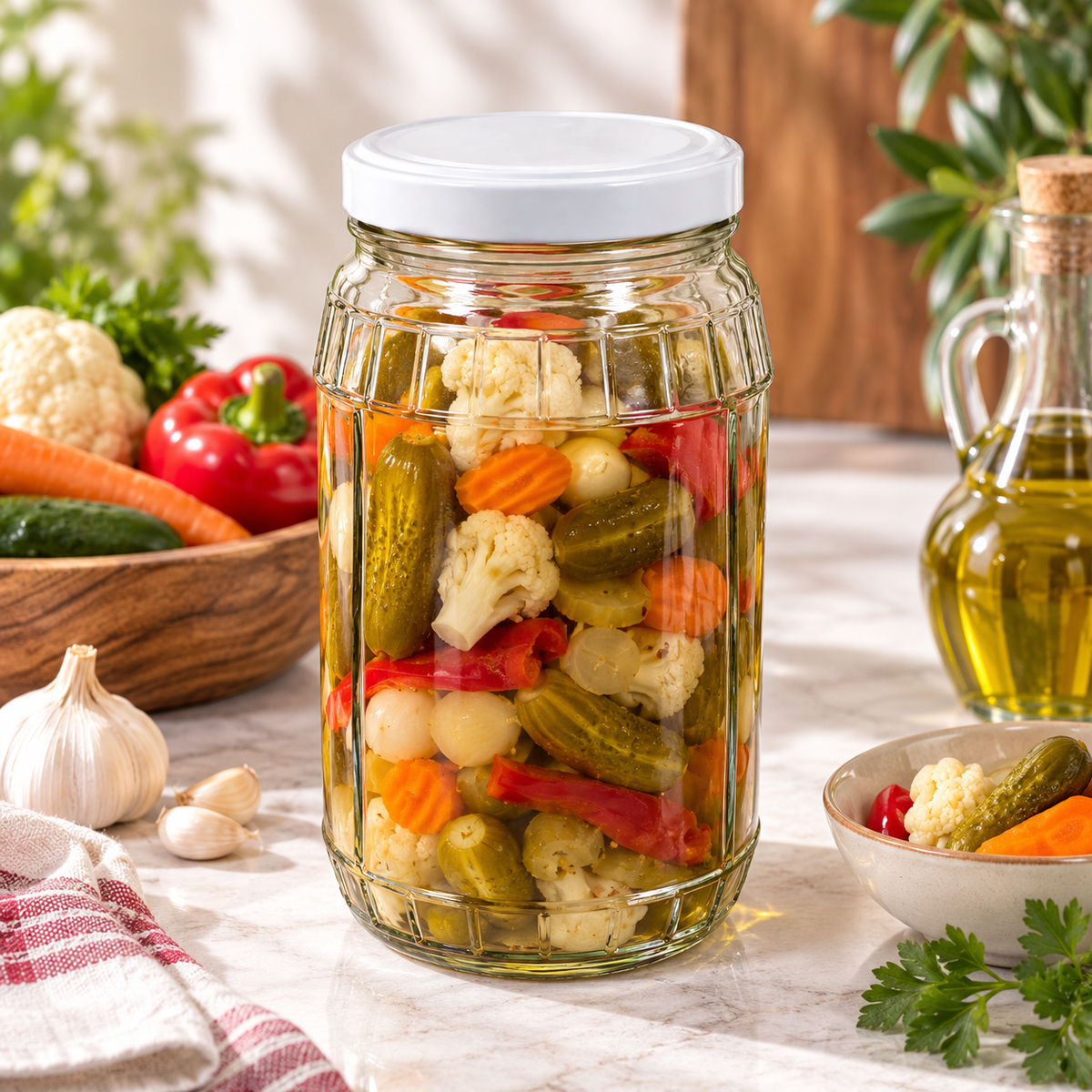 Glass Storage Jar – 2 kg