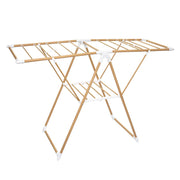 Steel Folding Clothes Drying Rack with ABS End Caps