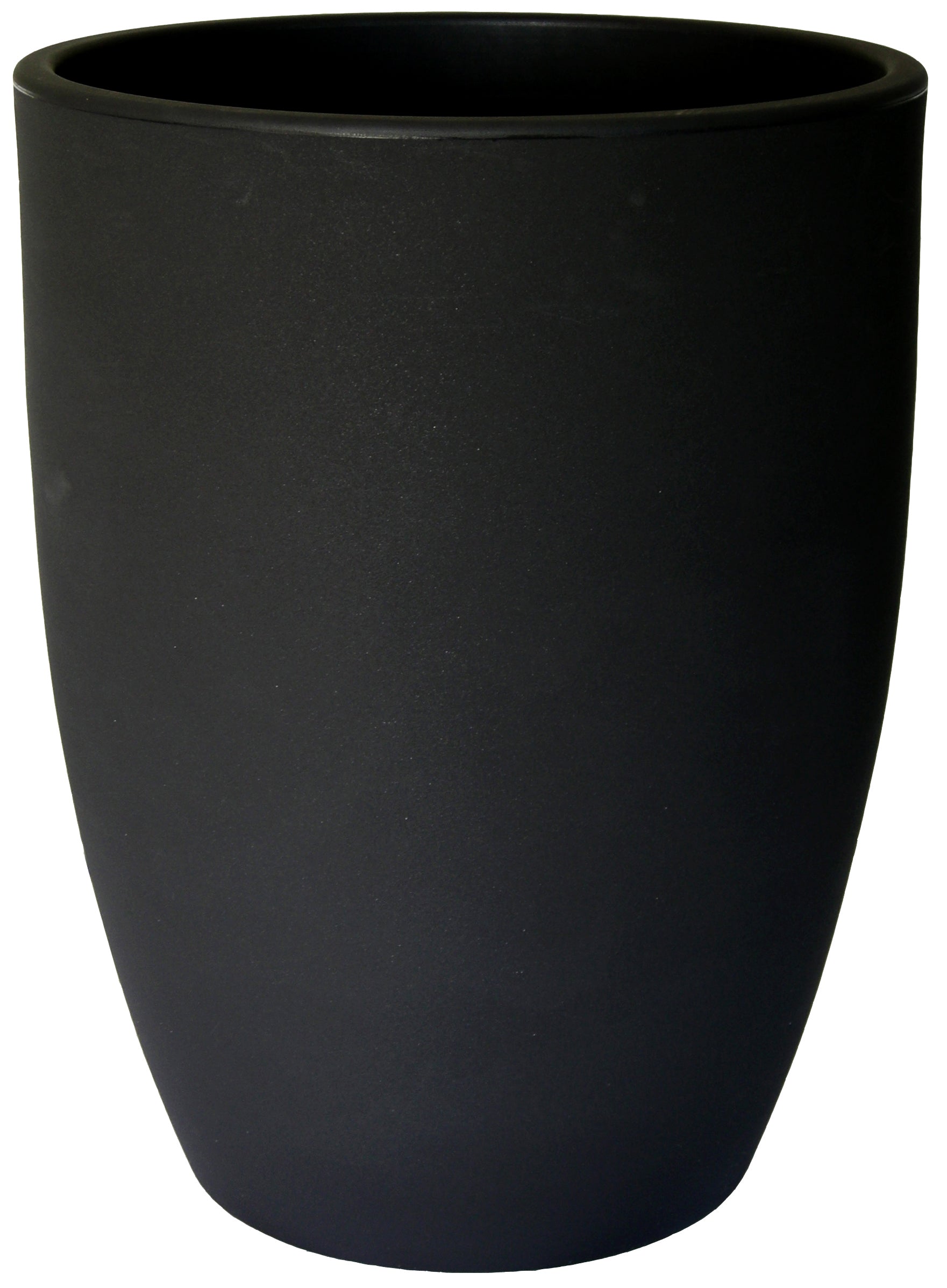 TROCO FLOWERPOT - Smoky Grey Resin Planter, Indoor/Outdoor, 2 Sizes