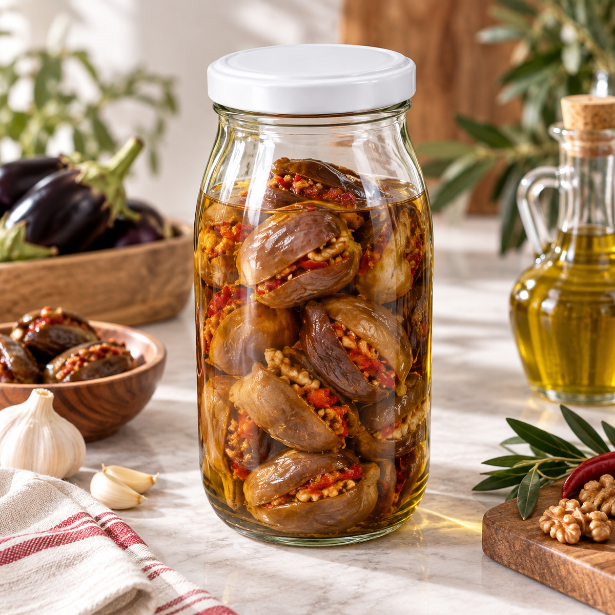 Glass Storage Jar – 3 kg