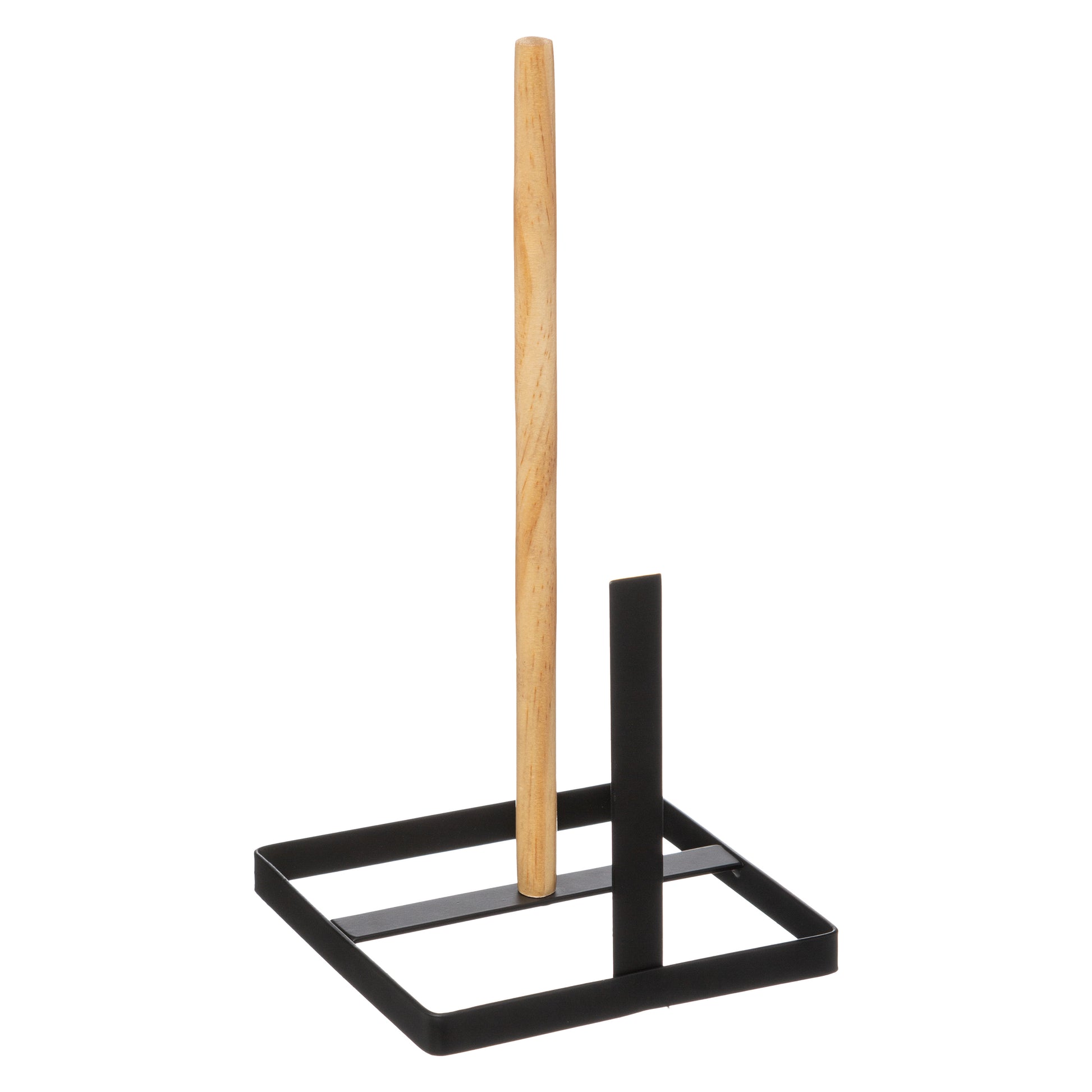 Tissue Holder Modern Black Iron Frame 15x15x30 cm