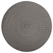 Round Braided Placemat - Eco-friendly Polyester, Natural & Durable