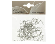 Bauble Hangers Iron - 10cm Ornament Hooks for Christmas (Gold, Silver)