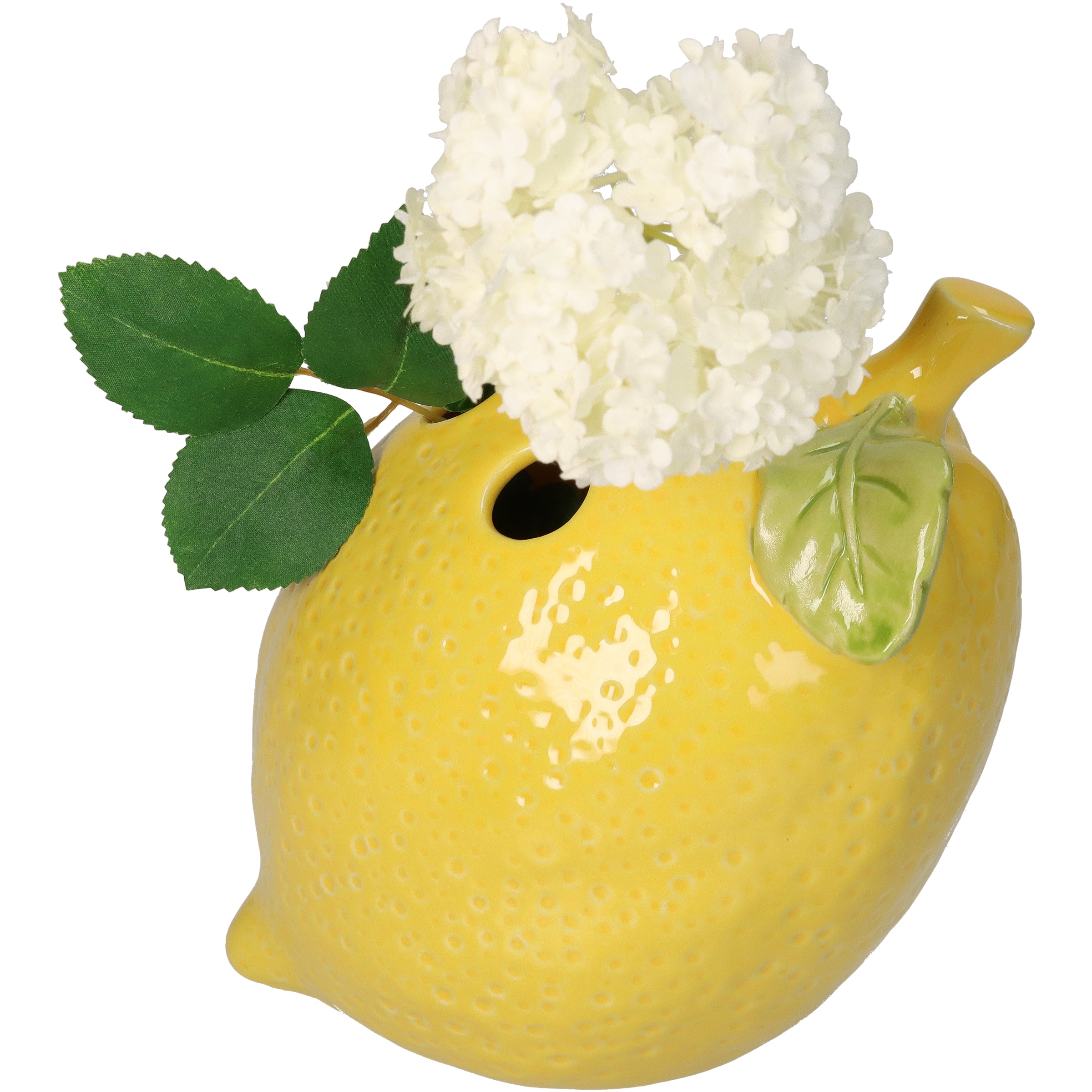 Lemon Fine Earthenware Vase