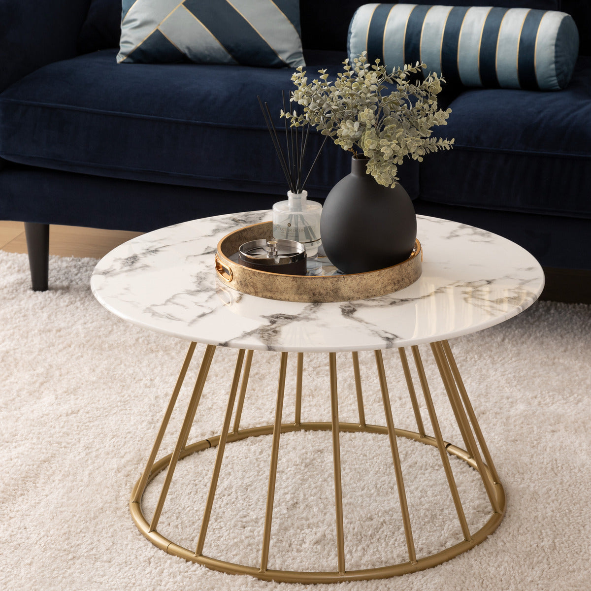 Artificial Eucalyptus Bouquet "James" - Realistic Sage Green 20x30 cm