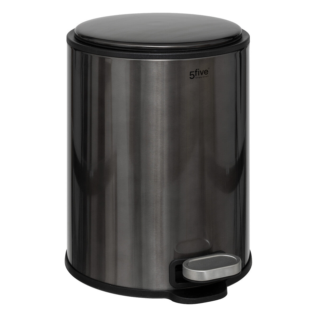 Dustbin Metal 6L Carbone Delta