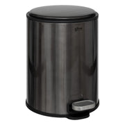 Dustbin Metal 6L Carbone Delta
