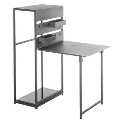 Fira Folding Balcony Table Space-Saving Outdoor Granite Base Table