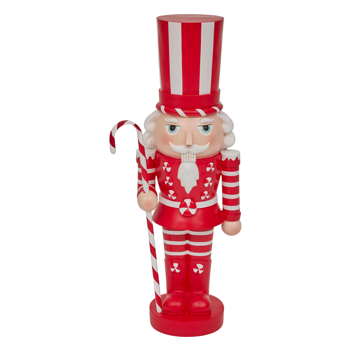 Nutcracker Candy Cane 91 cm Magnesia Decorative Figure Red & White