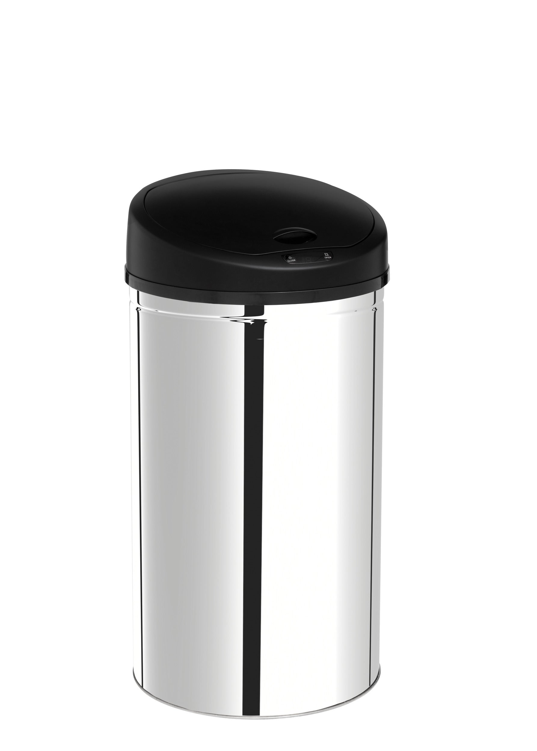 Sensor Bin 57L Stainless Steel, Automatic Opening