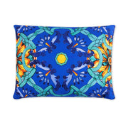 Trinacria Pillow: Elegant & Refined Cotton Polyester Decor
