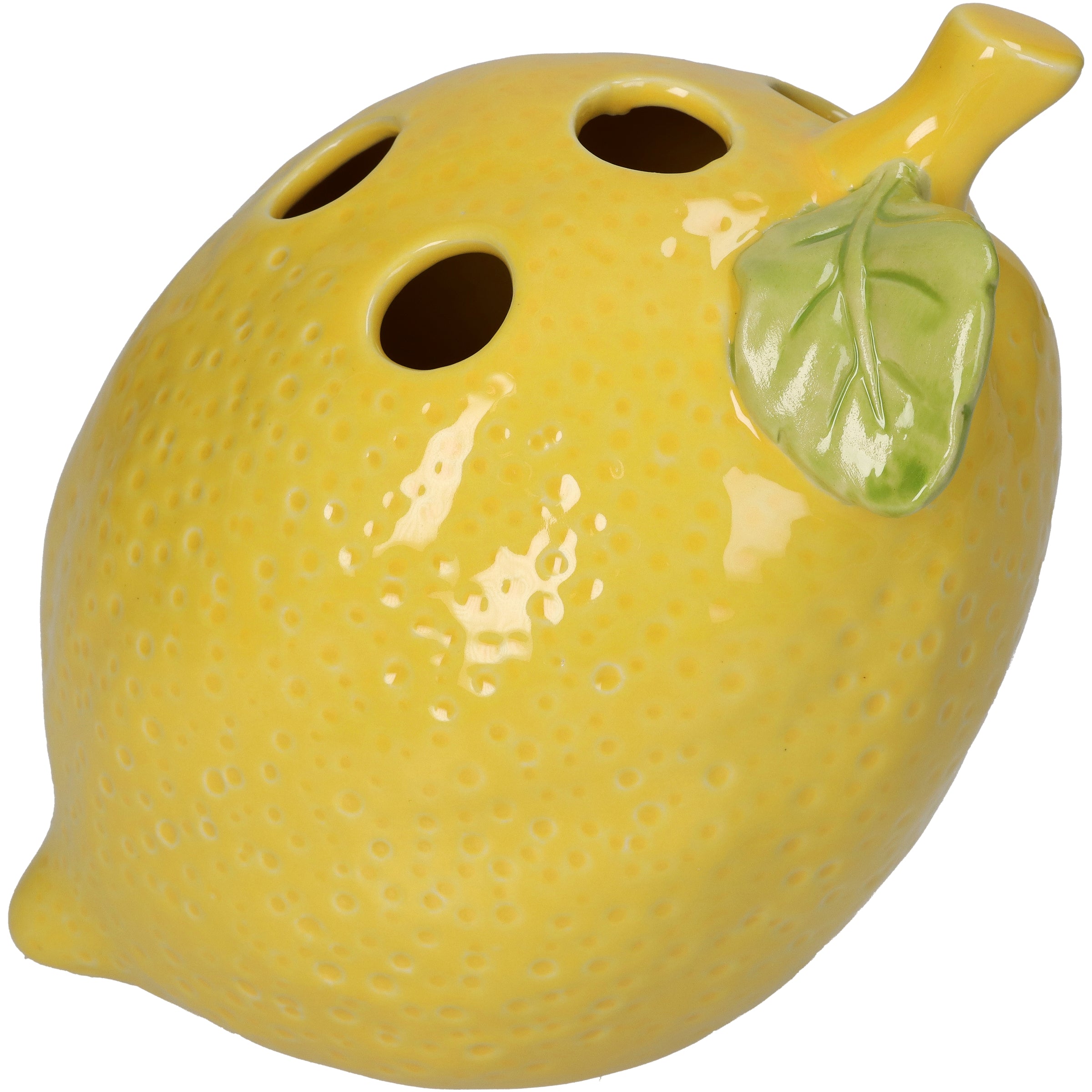 Lemon Fine Earthenware Vase