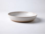 Sandy Spiral Deep Plate, Glazed Pottery, 22 cm Tableware