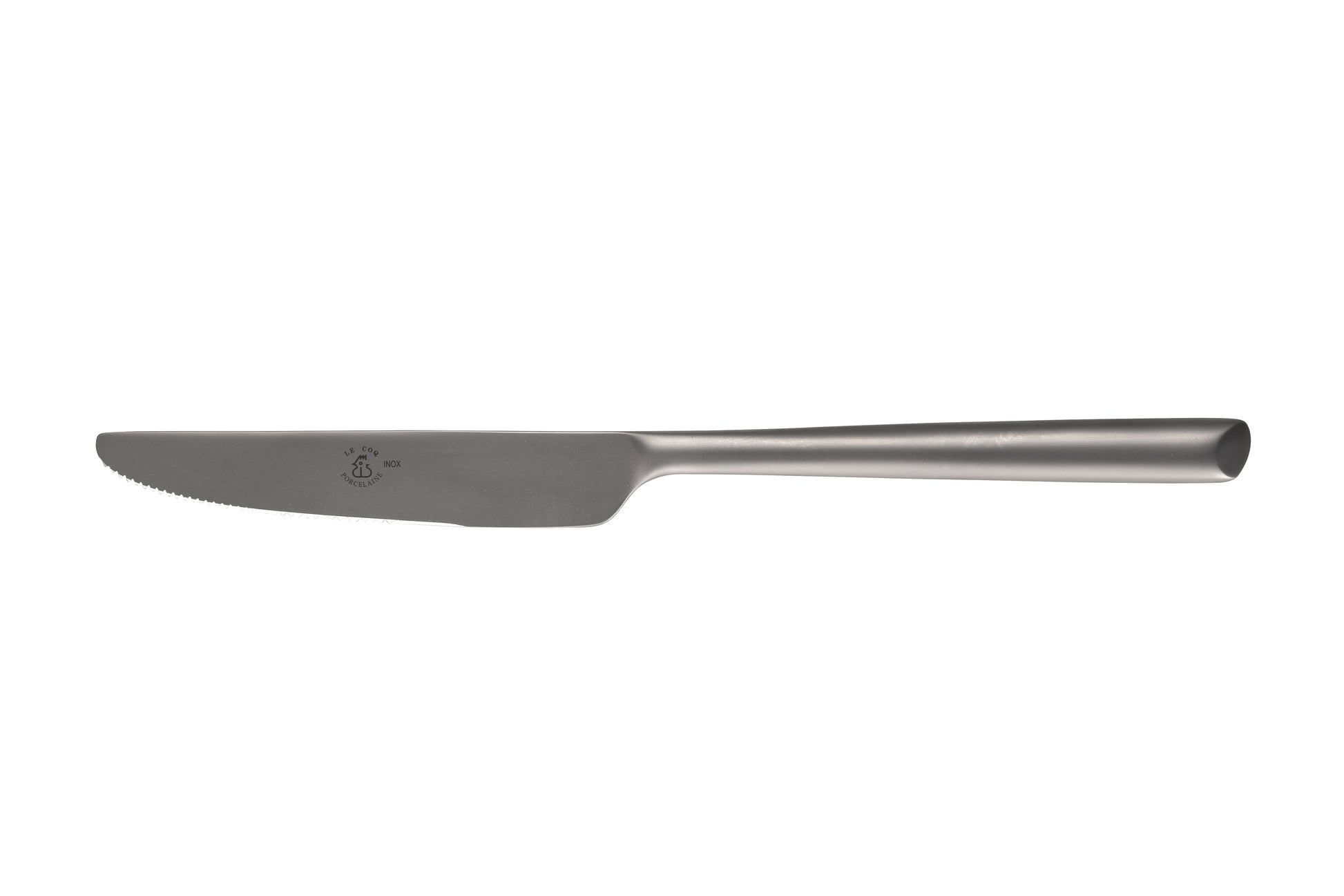 Stainless Steel Table Knife with Sandblasted Finish, 23 cm Silver Cutlery
