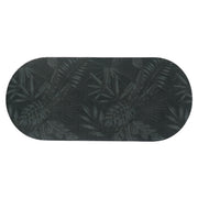 Soft Absorbent Oval Mat Non-Slip Bathroom Floor Rug 100x45cm